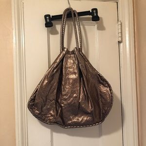 Bronze Hobo Handbag